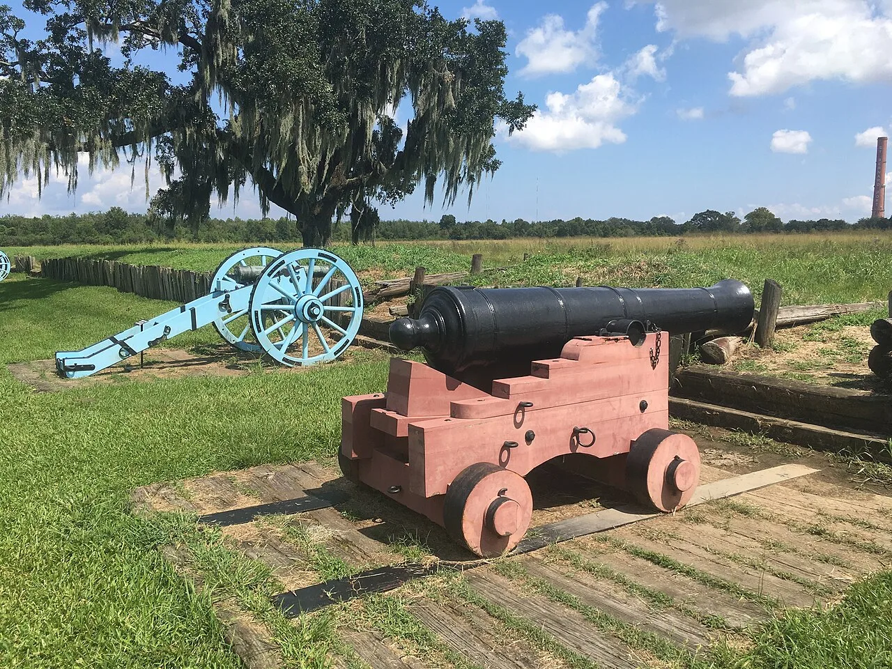 Dobová mapa bitvy: Bitva u New Orleans