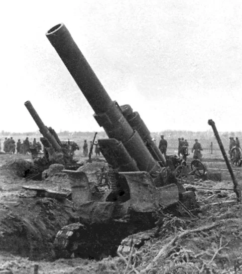 203mm haubica wzór 1931