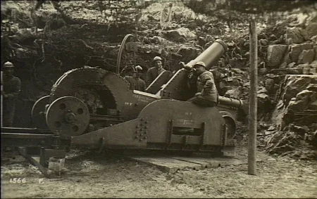 Mortaio da 210/8 D.S. howitzer