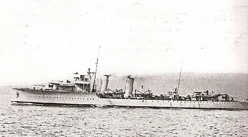 Torpedowiec klasy Vouga